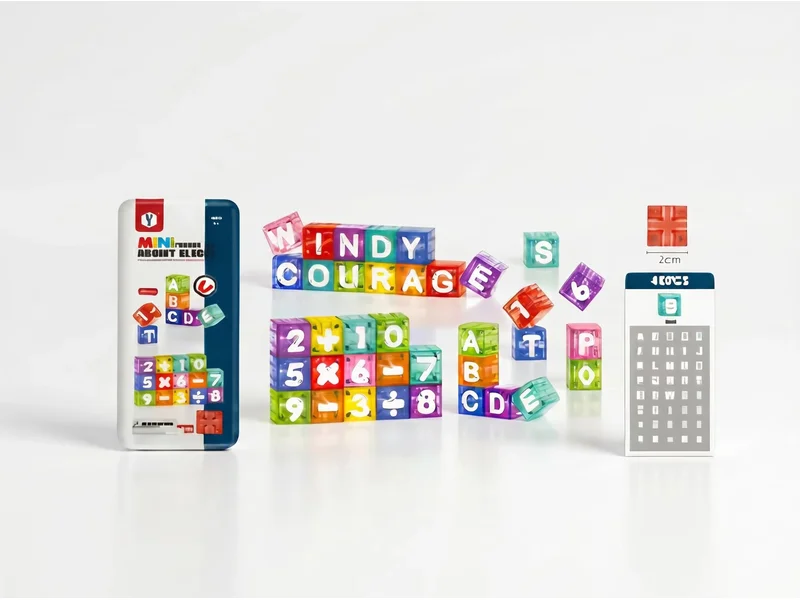 48PCS Magnetic Letters Numbers Educational Set