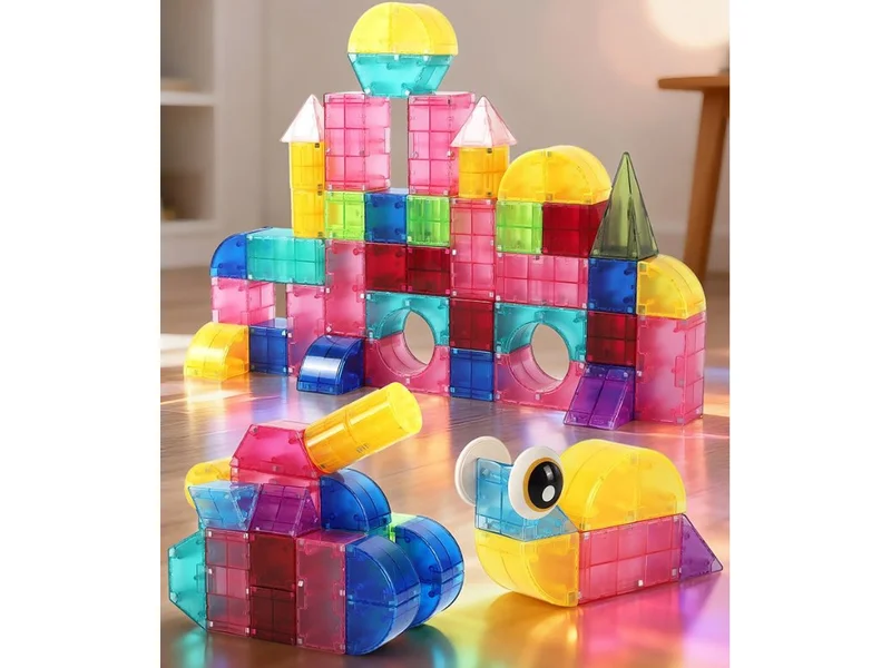 98pcs Magnetic Building Block Deluxe Set