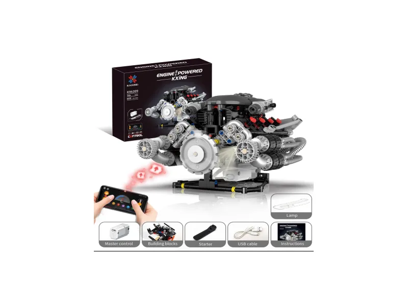 KXING Boxer Engine 鈥?Flat-Four Building Kit (K96109)