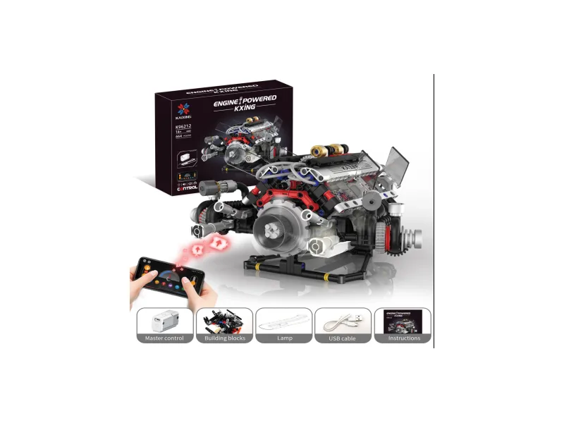 KXING V12 Engine 鈥?Grand Touring Building Kit (K96212)