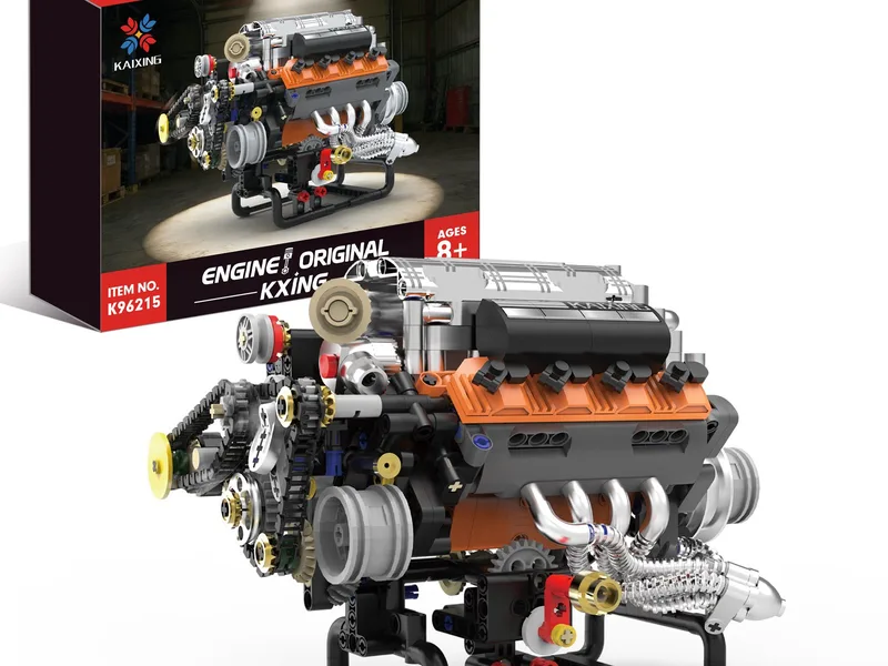 V8 Engine Building Block Model Kit 鈥?Classic Edition