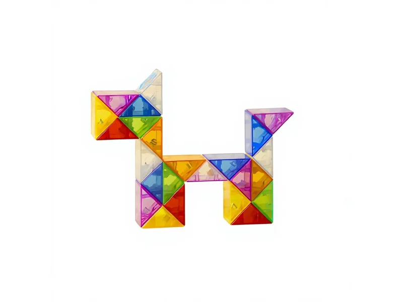 Magnetic Twist Puzzle Building Blocks Set
