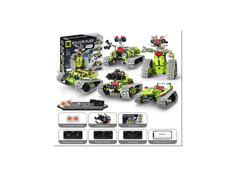 Robots Pro Helio - 5in1 RC Robot Building Kit (K96126)